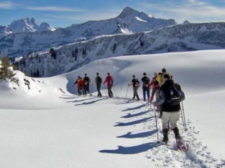 Sneeuwschoenwandelen - Oostenrijk Bregenzerwald sneeuwwandelen